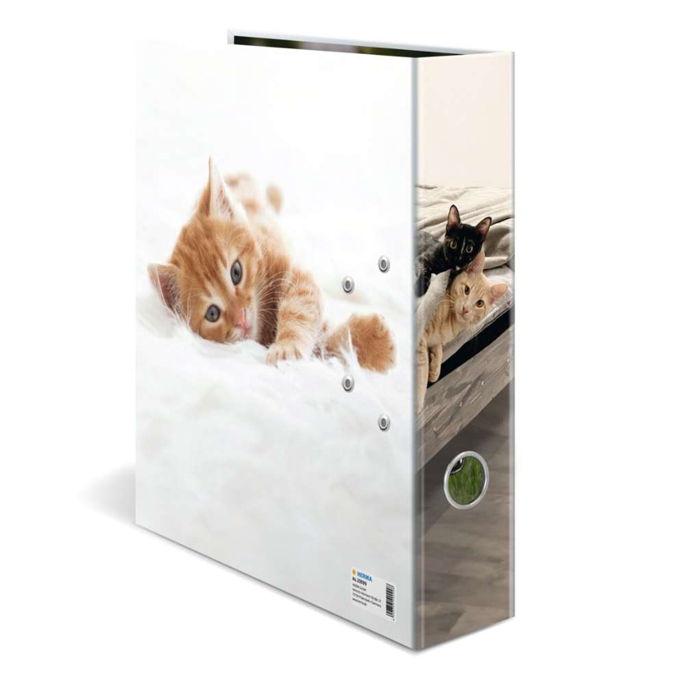 Ordner mit Tiermotiv Katze, Herma
