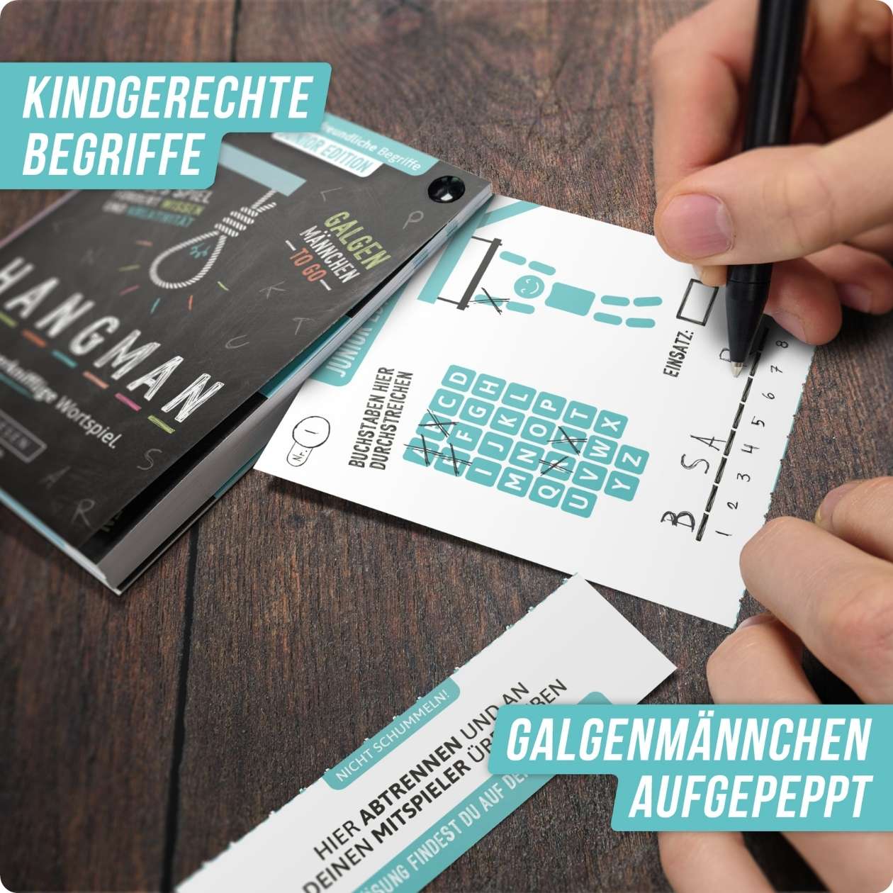Hangman Junior Edition, Denkriesen