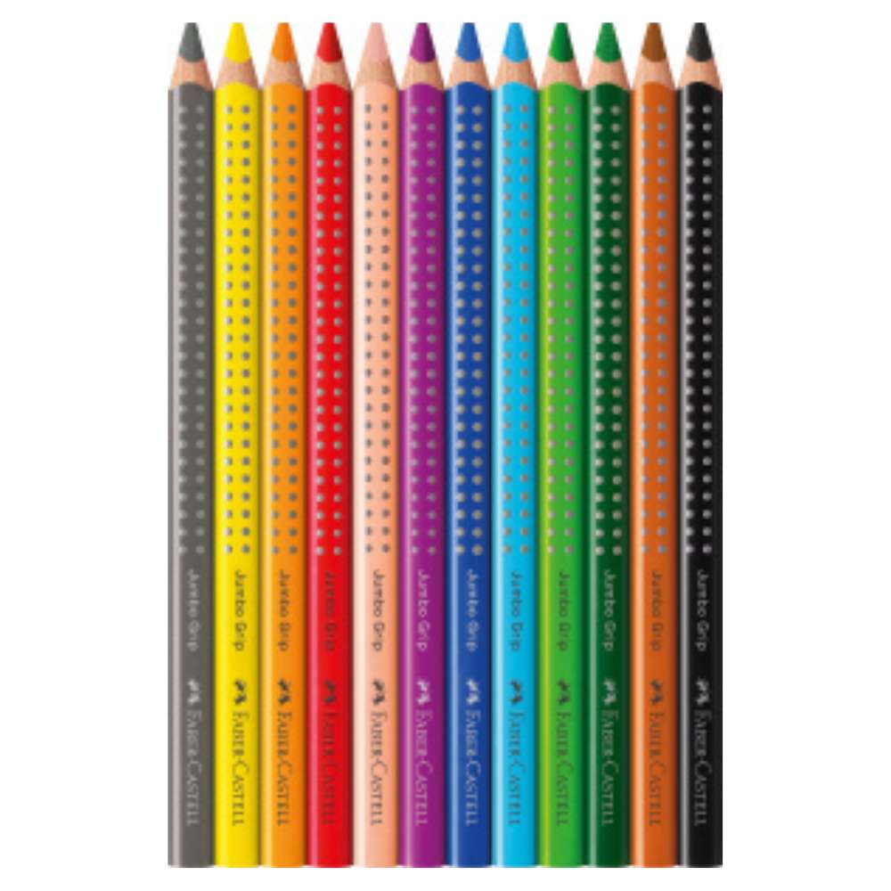 Faber-Castell Jumbo Grip Buntstifte 12er Pack