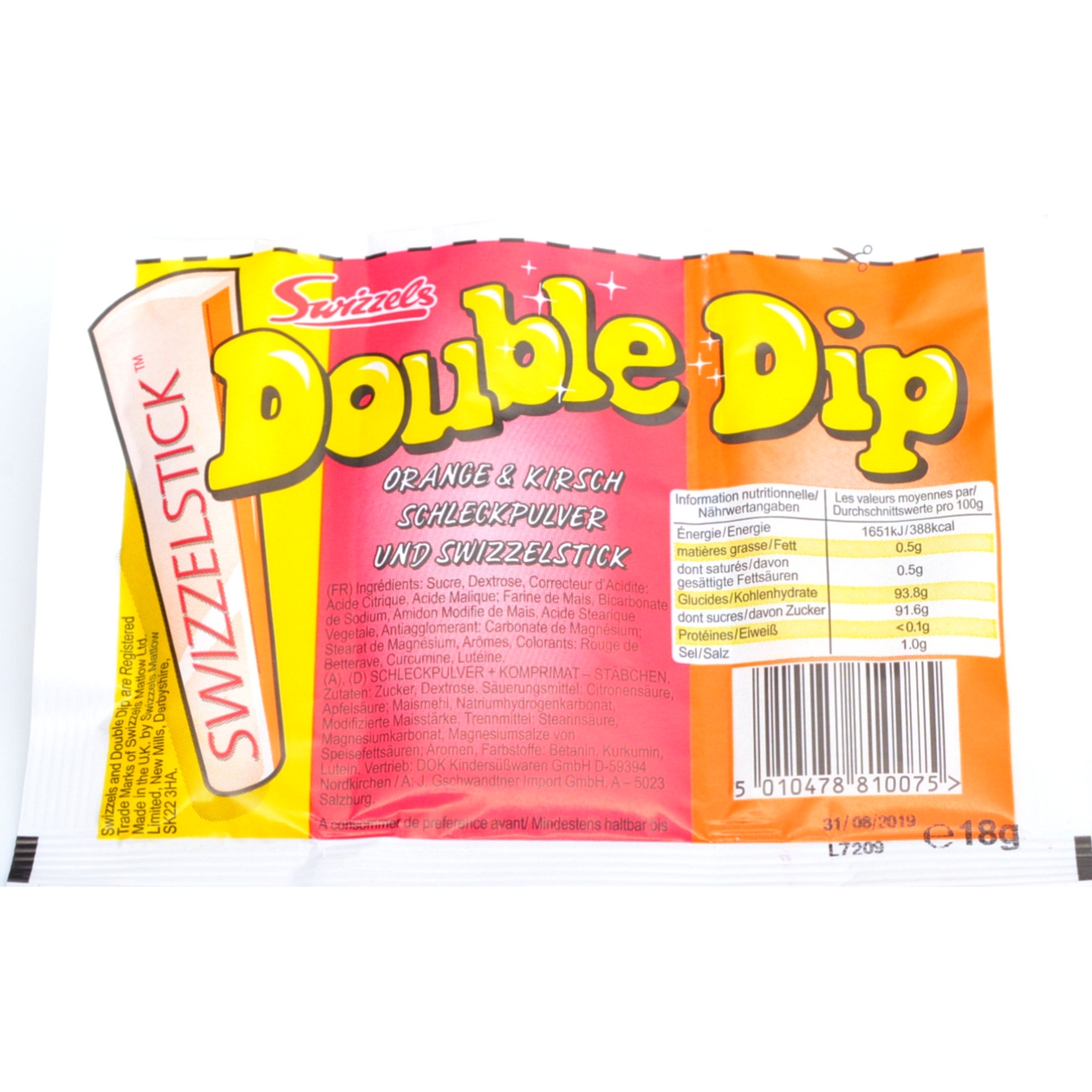 Double Dip Schleckpulver, 18 g