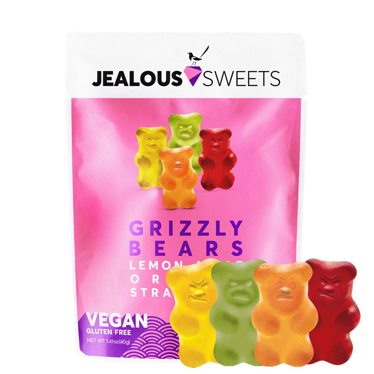 Jealous Sweets Gummibonbons, verschiedene vegane Sorten