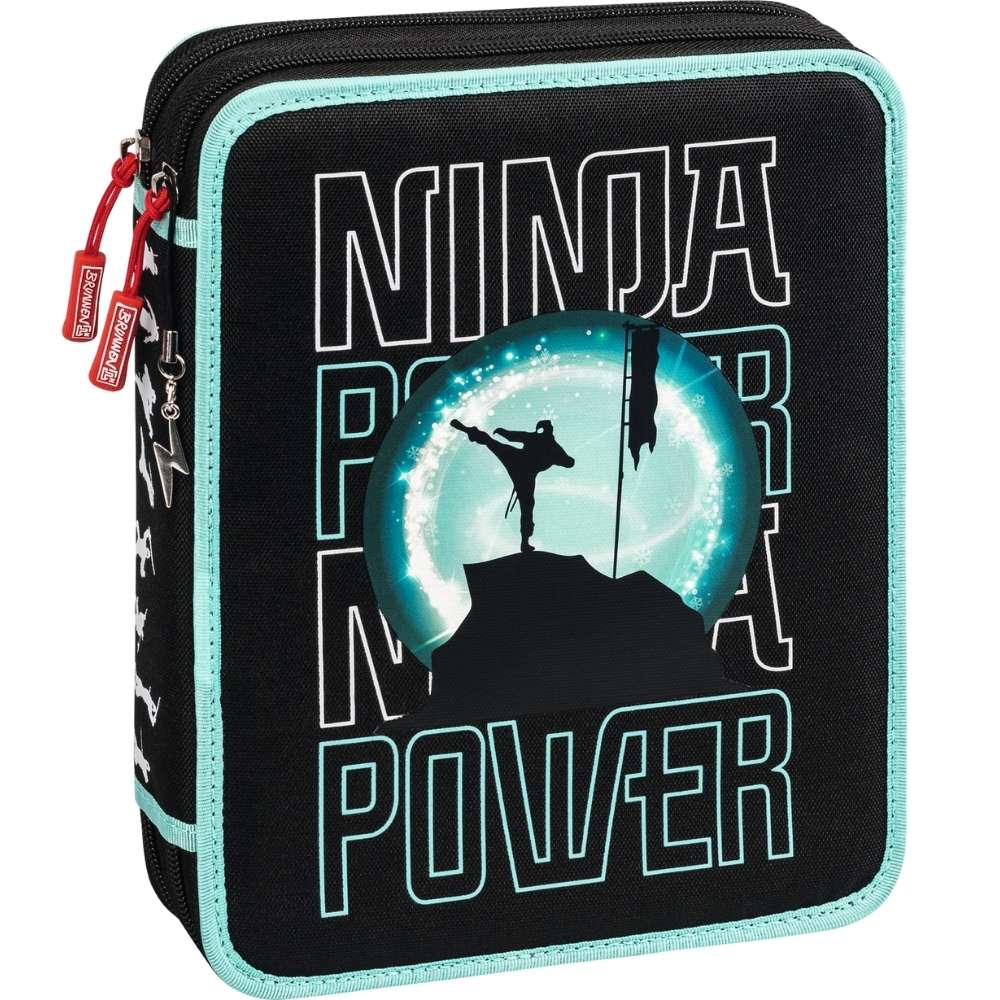 XXL Federtasche Brunnen gefüllt, Ninja Power
