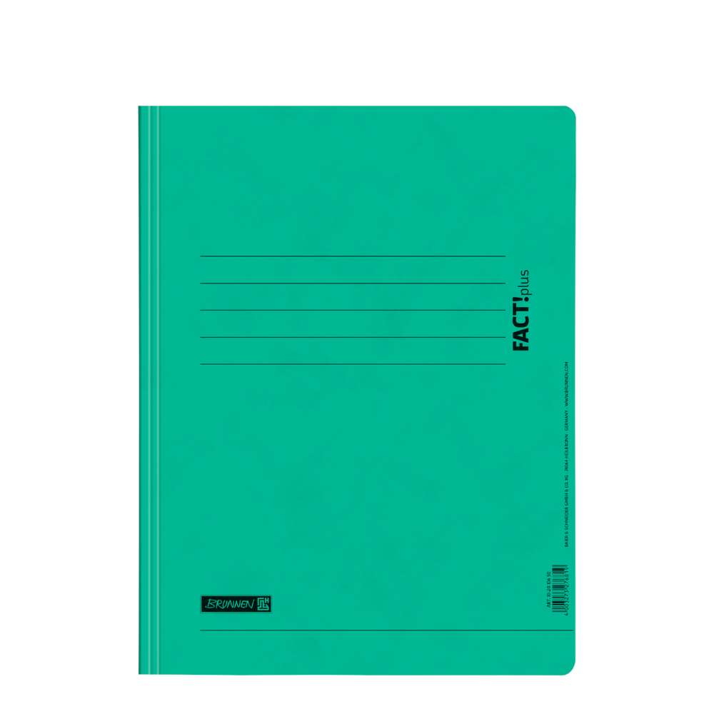 Pappschnellhefter Brunnen Fact!plus, grün