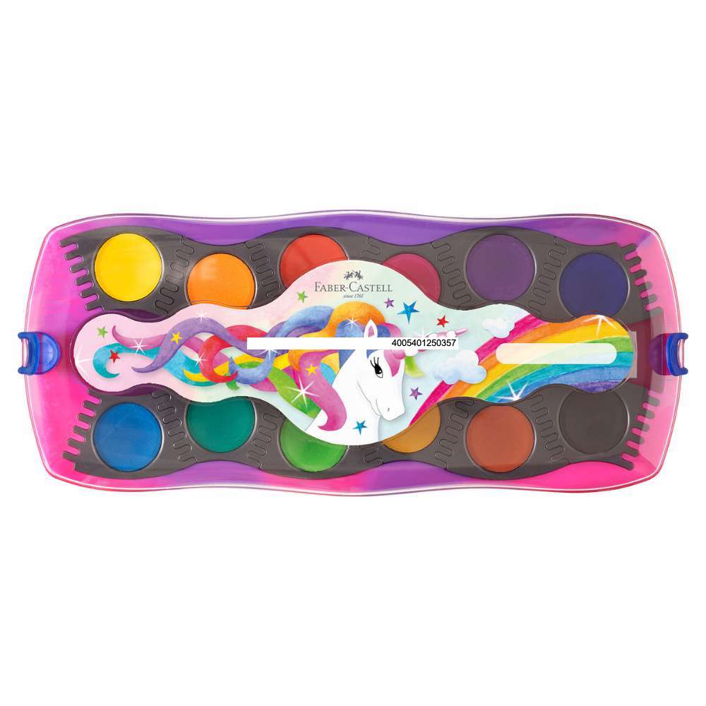 Faber-Castell Farbkasten Connector, Einhorn mit Deckweiß