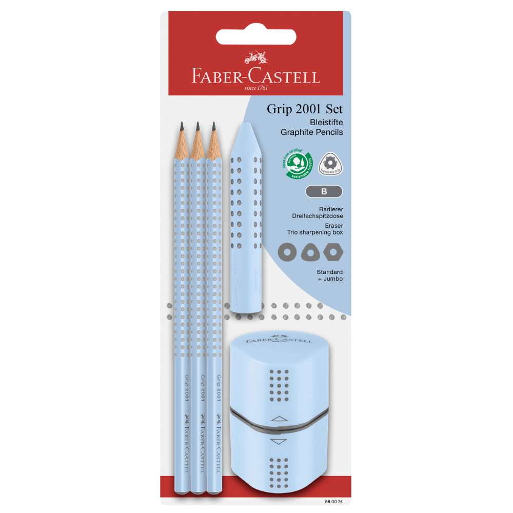 Grip 2001 Set, sky blue