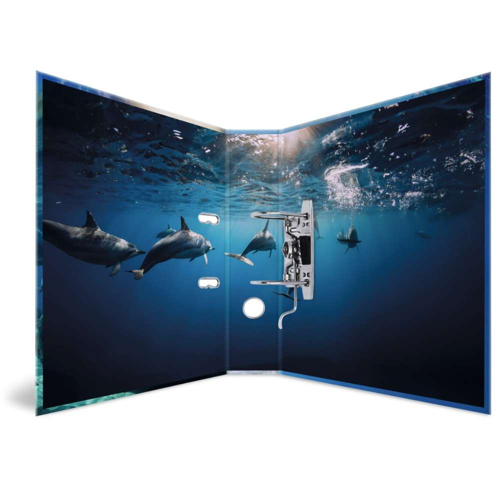 Ordner mit Tiermotiv Delfin, Herma