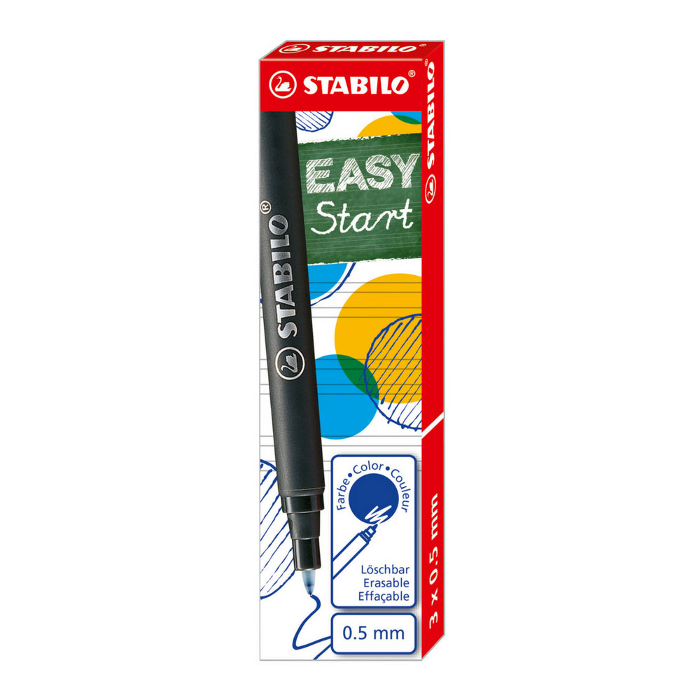 Stabilo Tintenroller-Patronen EASY original, blau
