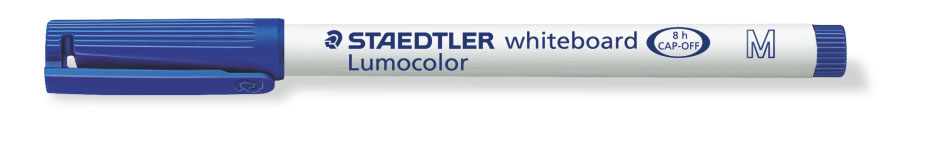 Whiteboard Stift, Staedtler Lumocolor blau