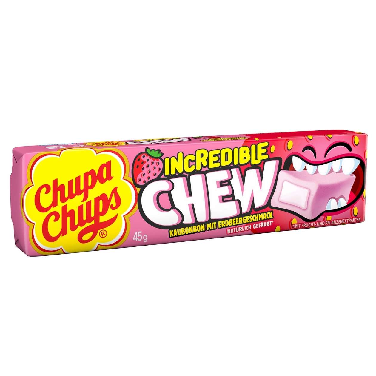 Chupa Chups Incredible Chew, verschiedene Sorten