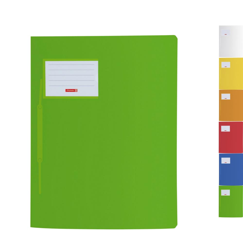 Schnellhefter FACT!pp Brunnen, 6er Set: weiß und gelb, orange, rot, blau, grün