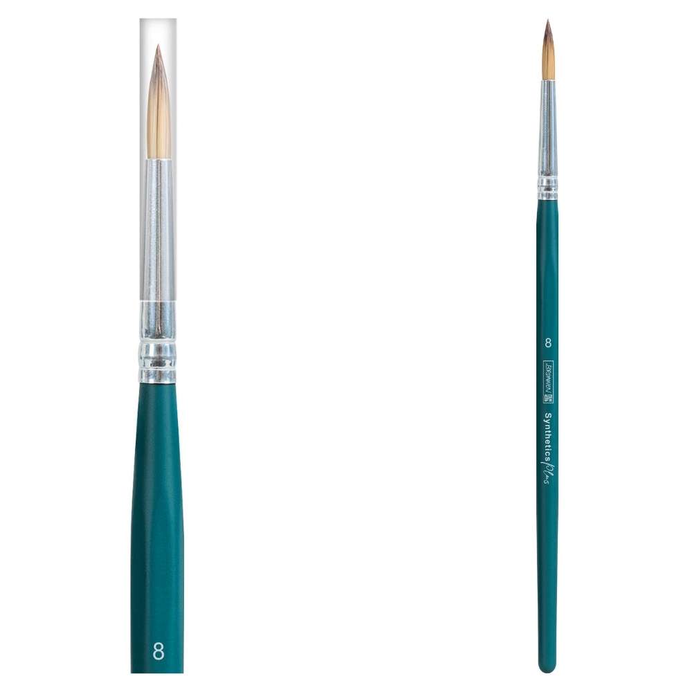 Synthetikpinsel rund, Brunnen, Nr. 8