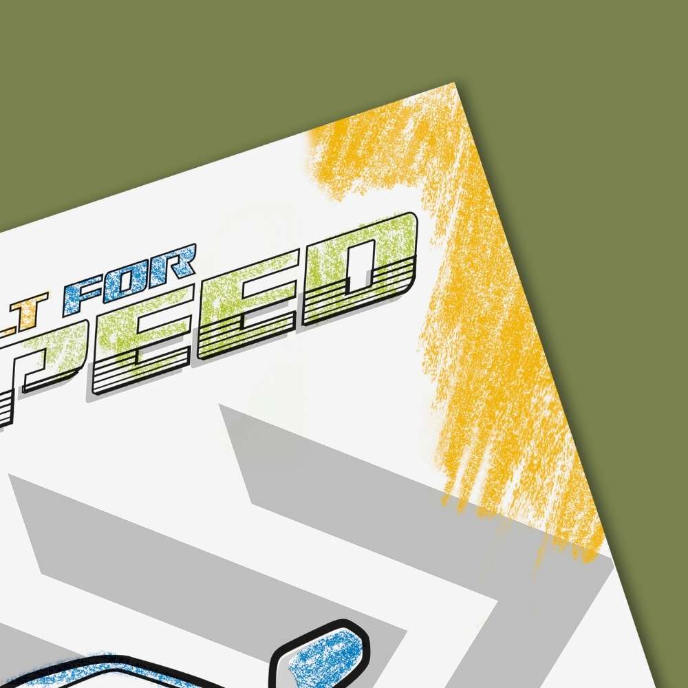 Brunnen Zeichenblock A3, Fast Wheels