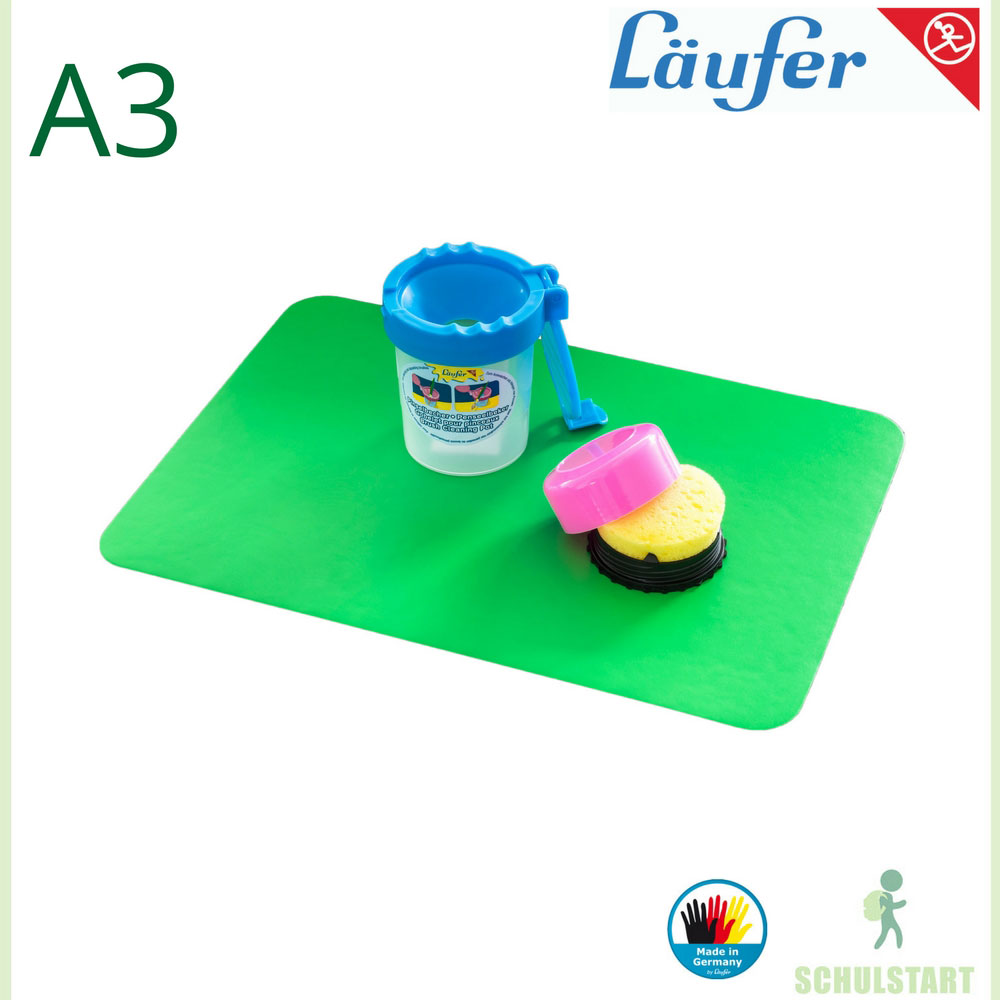 Bastelunterlage, farbig sortiert