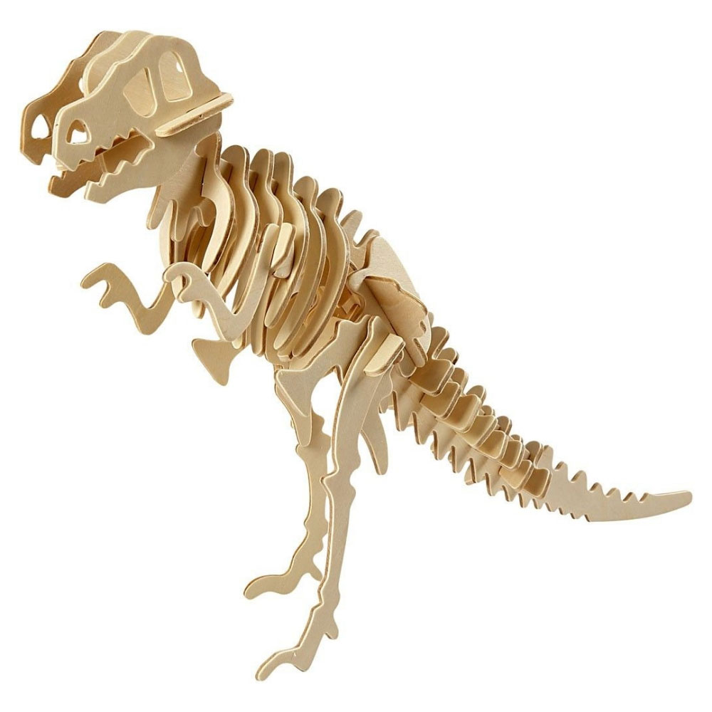 3D Holzpuzzle, Dinosaurier