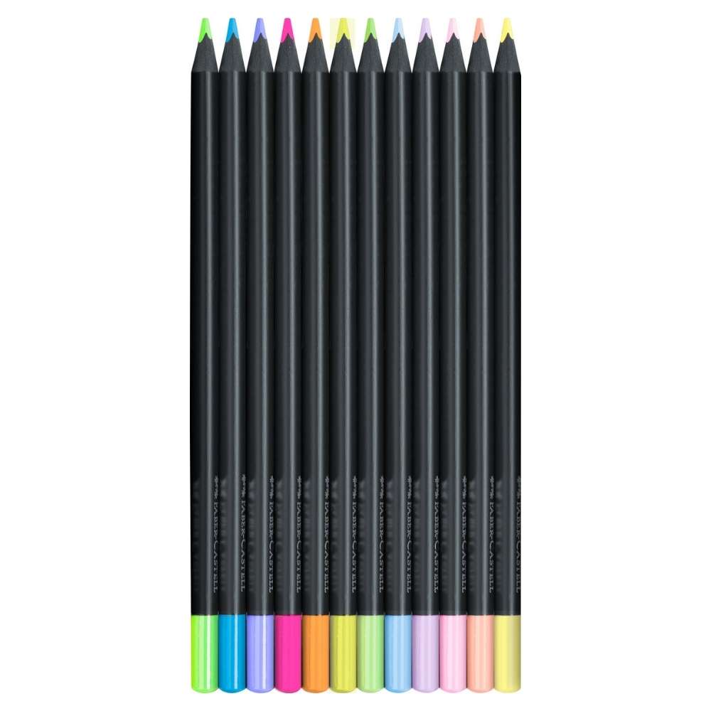 Faber-Castell Black Edition, Neon + Pastell