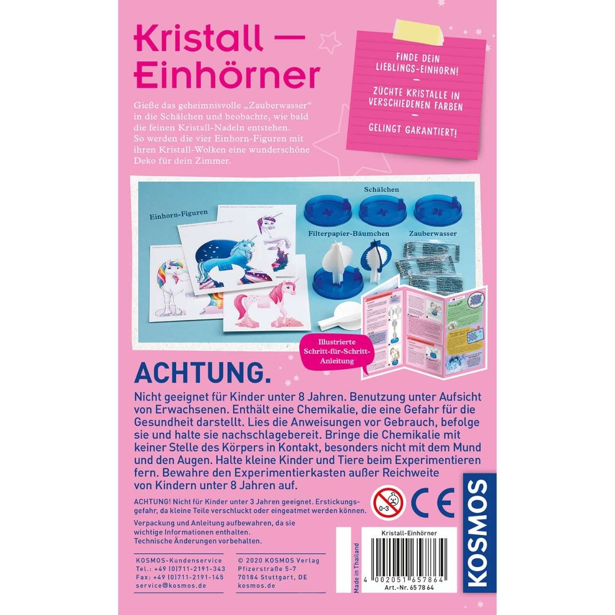 Kosmos Kristalle, Kristall-Einhörner