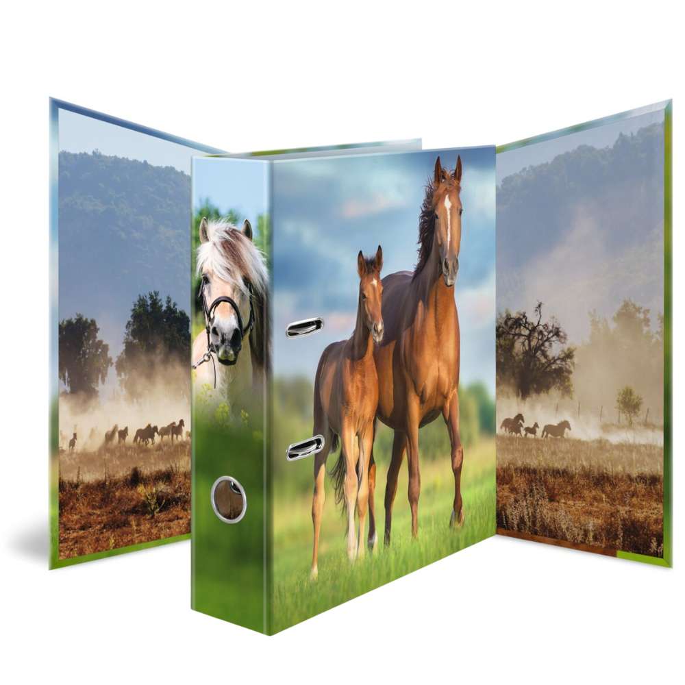 Ordner mit Tiermotiv Pferd, Herma