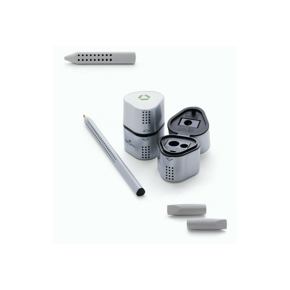 Faber-Castell Anspitzer silber