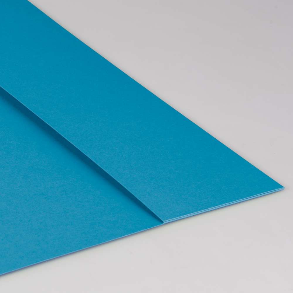 Karton Hefthülle Blauer Engel A4, Brunnen, hellblau