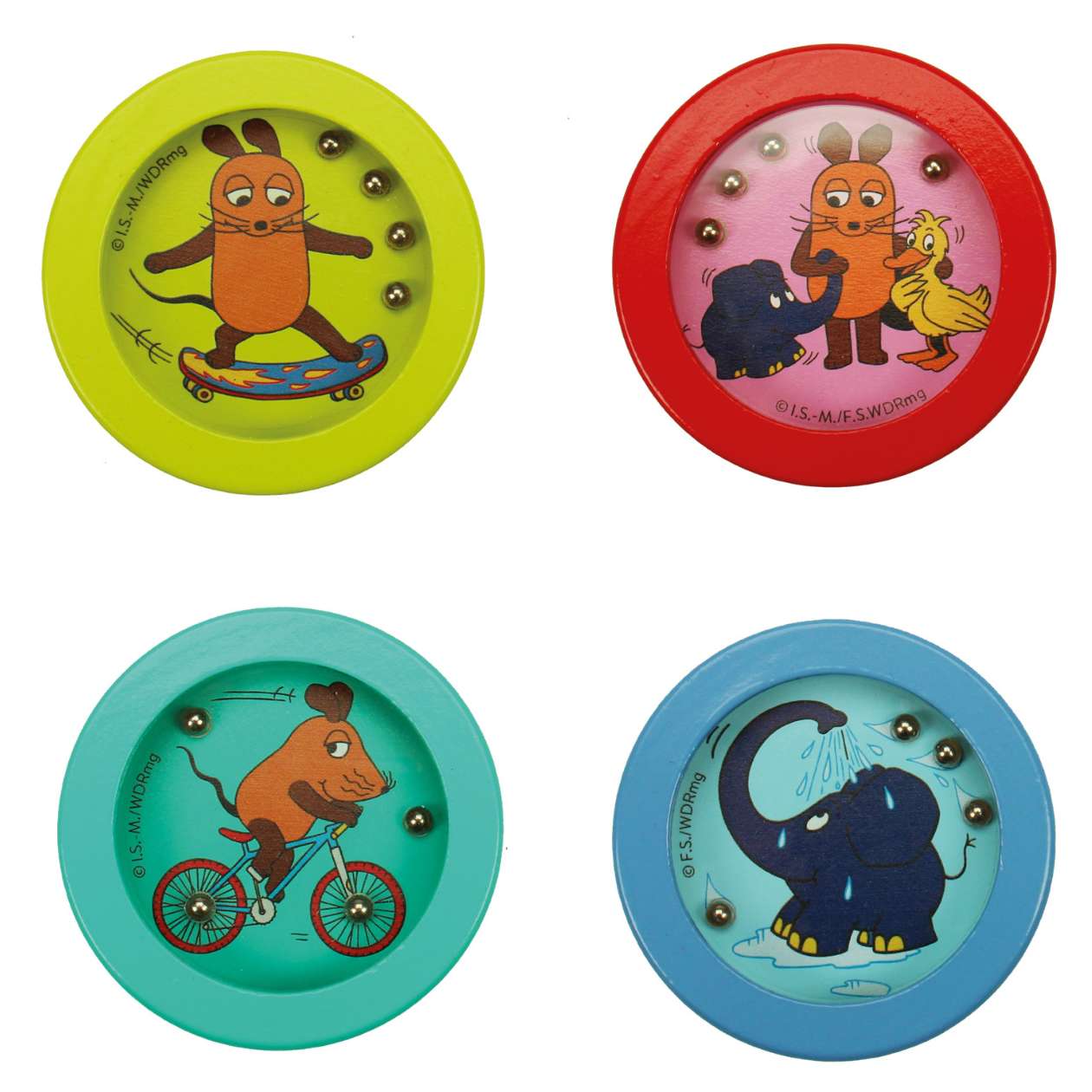 DIE MAUS Geduldsspiel, sortiert