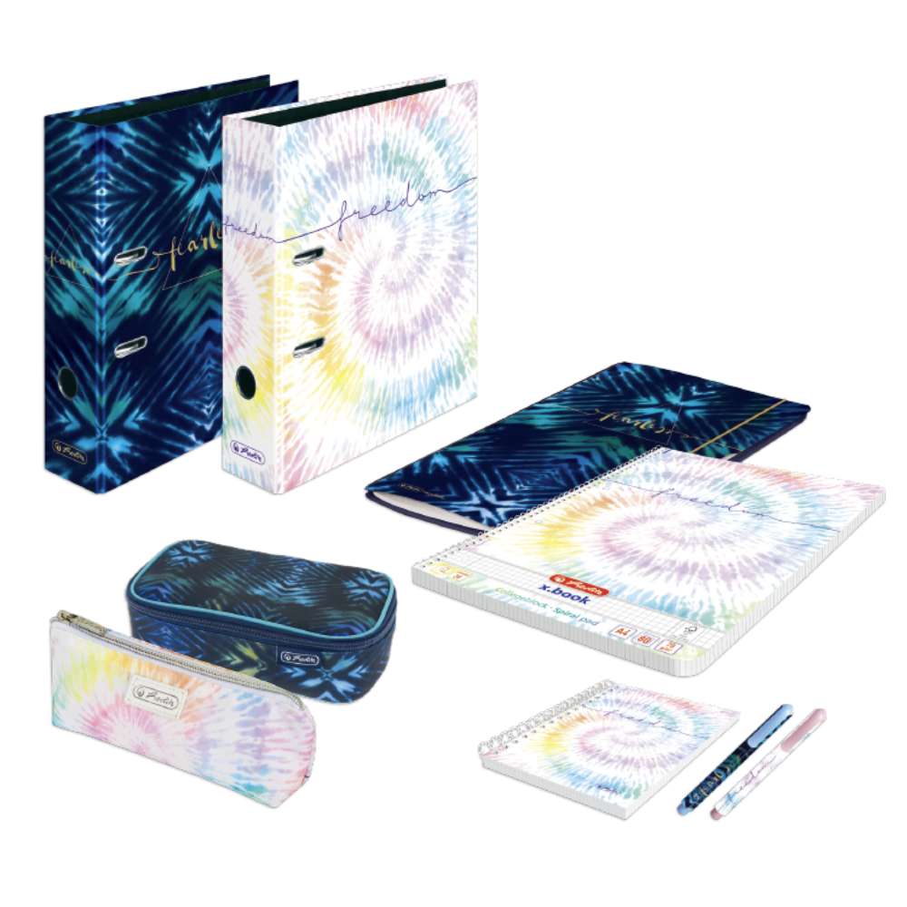 Aufgabenheft Coole Köpfe A5, Herlitz New Batik Freedom