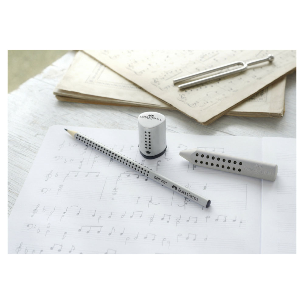 Faber-Castell Spitzer Mini, silber