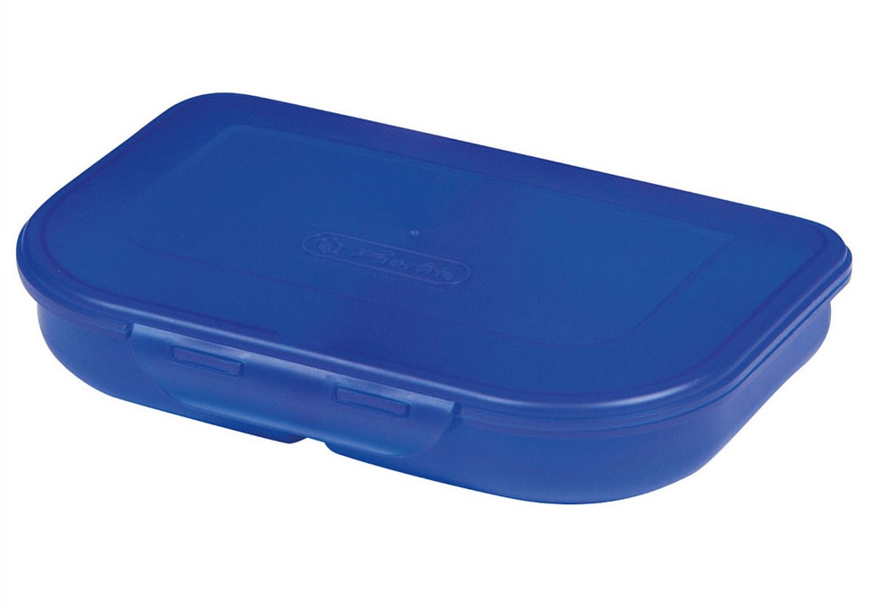 Herlitz Brotdose, blau