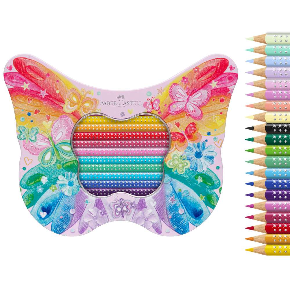 Faber-Castell Sparkle Buntstifte 20er Geschenkset