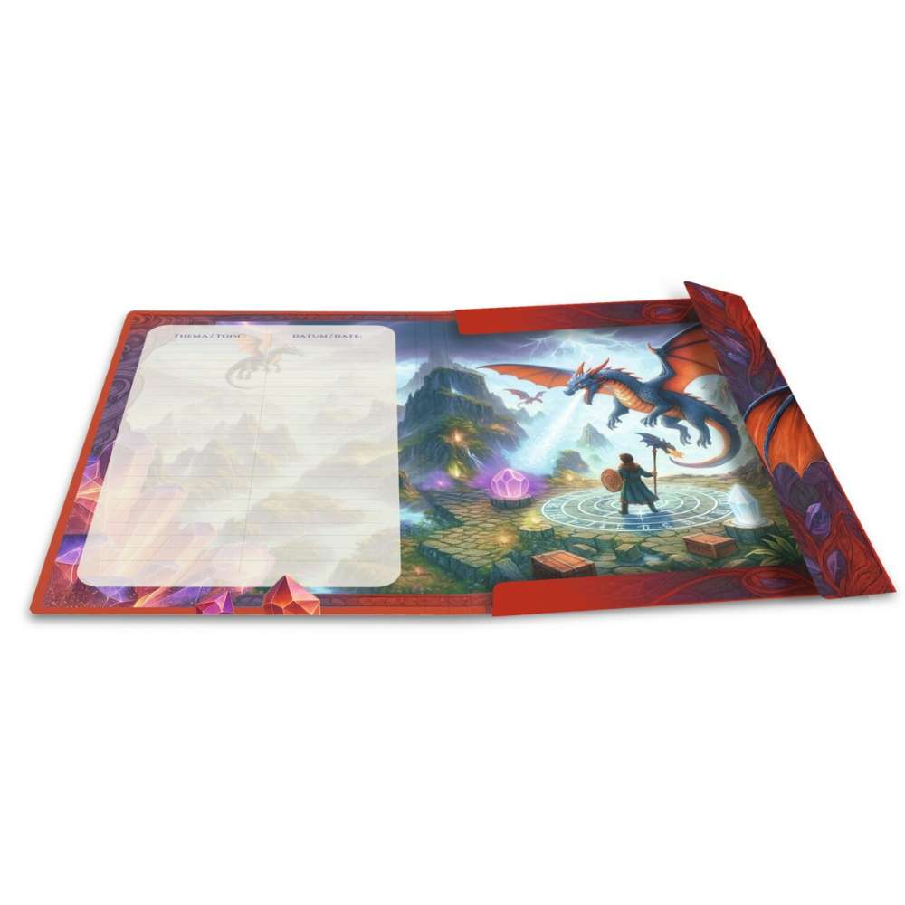 Sammelmappe A3 Dragon, Herma