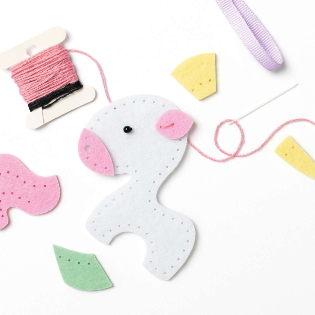 Mini Filzinies, Einhorn