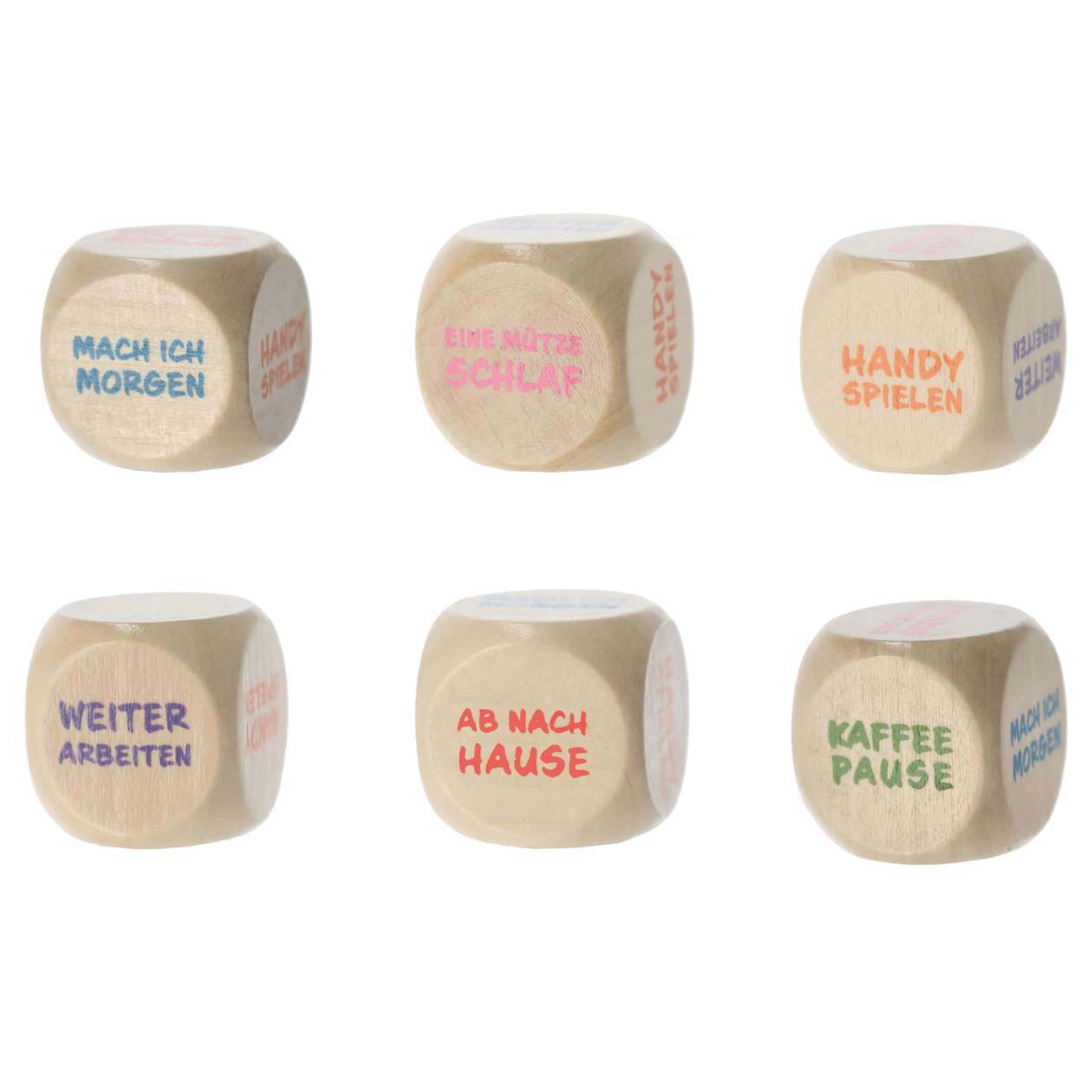 1x Entscheidungswürfel JOB, sortiert