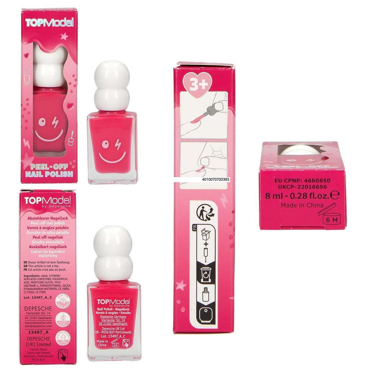 1x TOPModel Nagellack Beauty & Me, sortiert