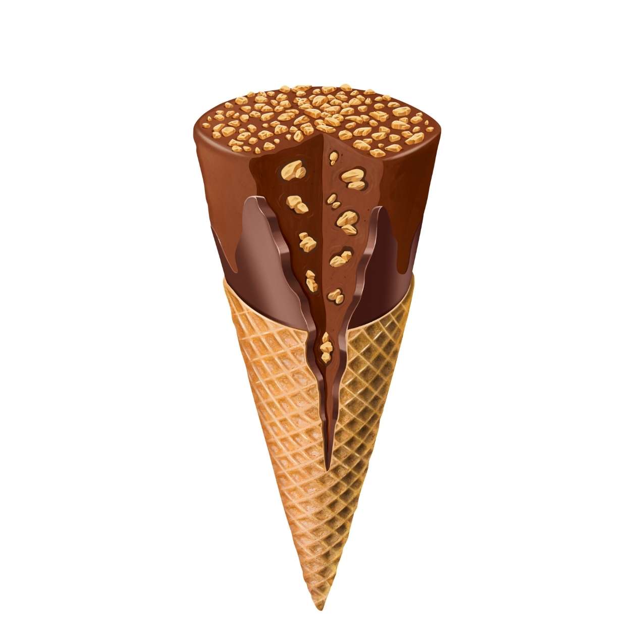 Messori Waffelhörnchen, Caramel Milk