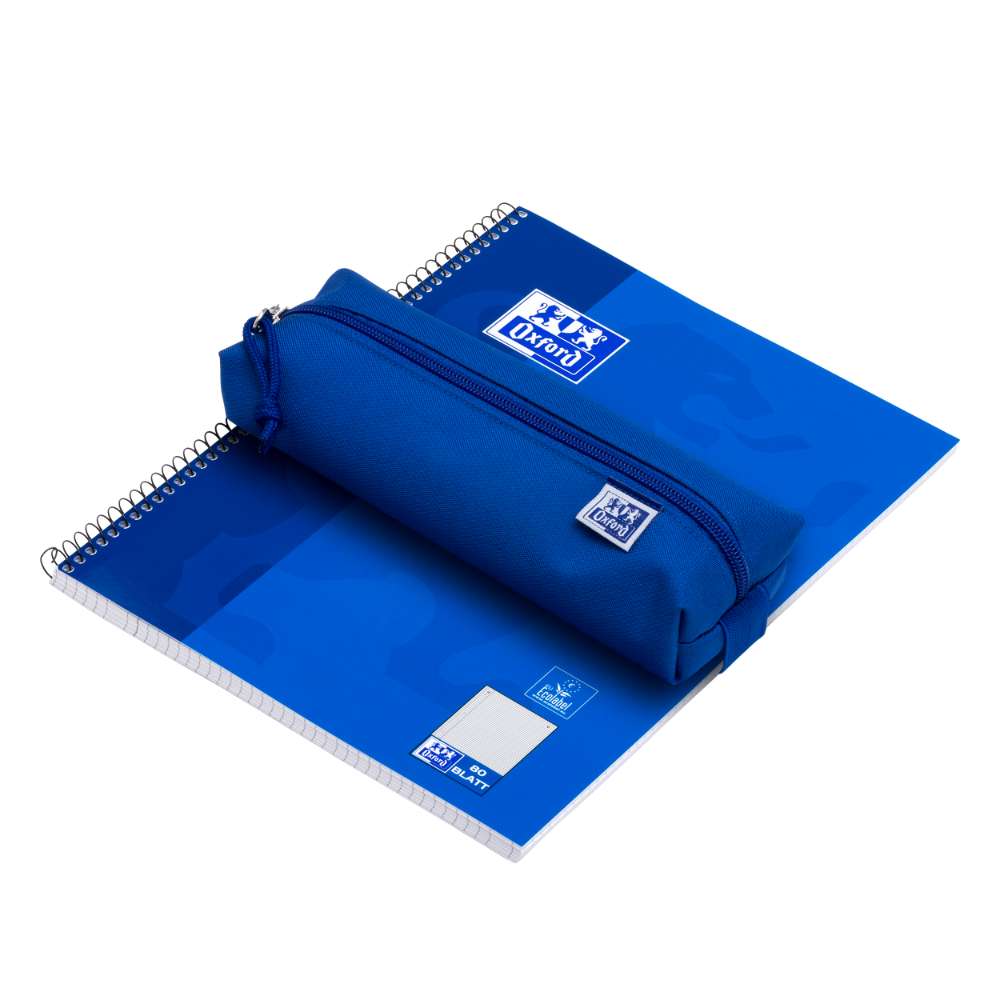 Faulenzer mit Gummiband blau, Oxford