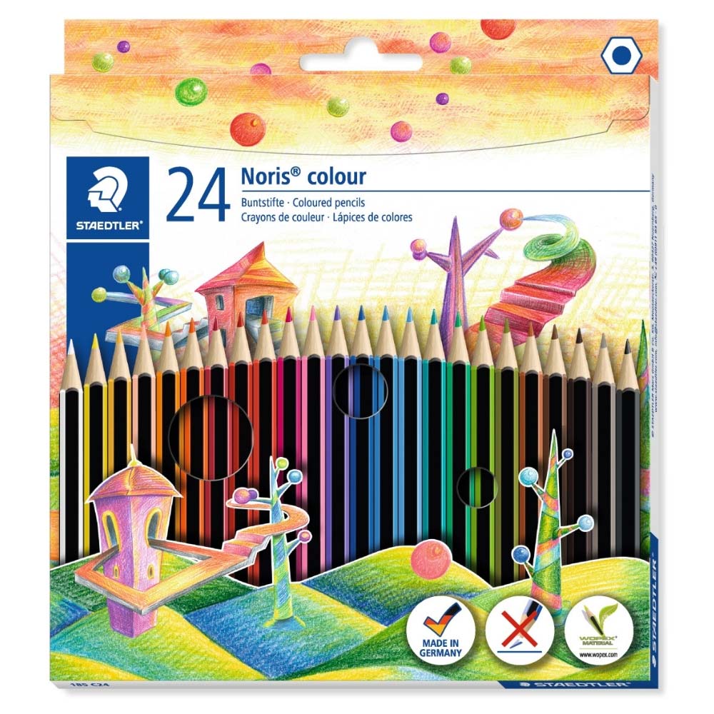 Staedtler Wopex Noris colour, 24 Buntstifte