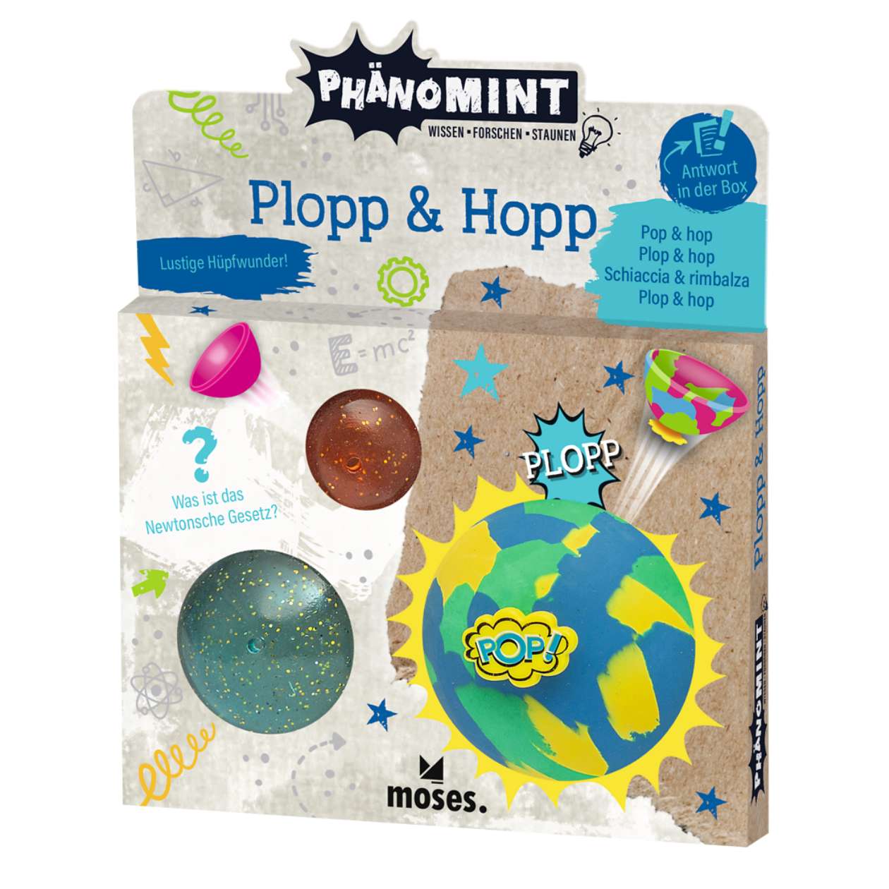 PhänoMINT Plopp & Hopp, sortiert