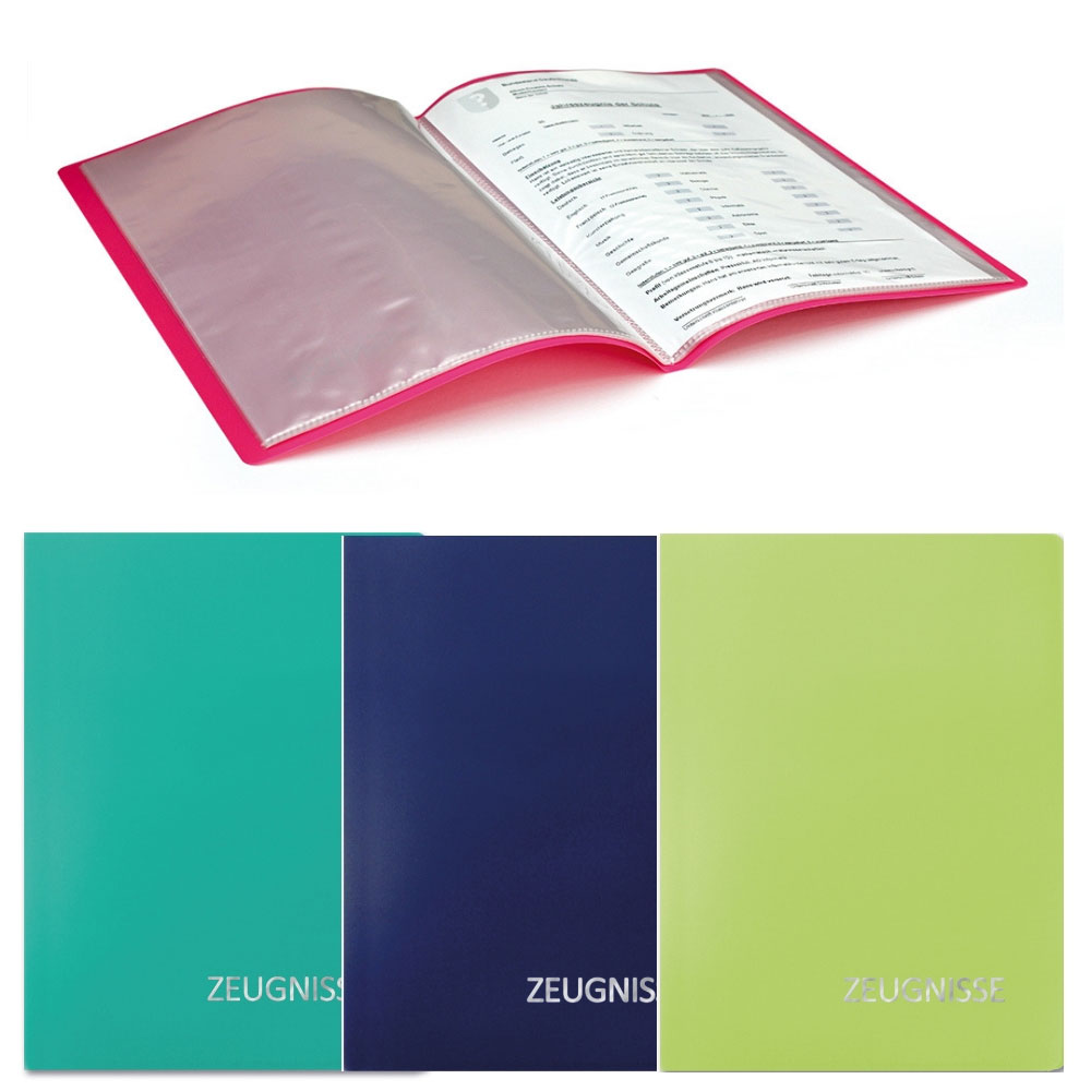 Roth Zeugnismappe magenta