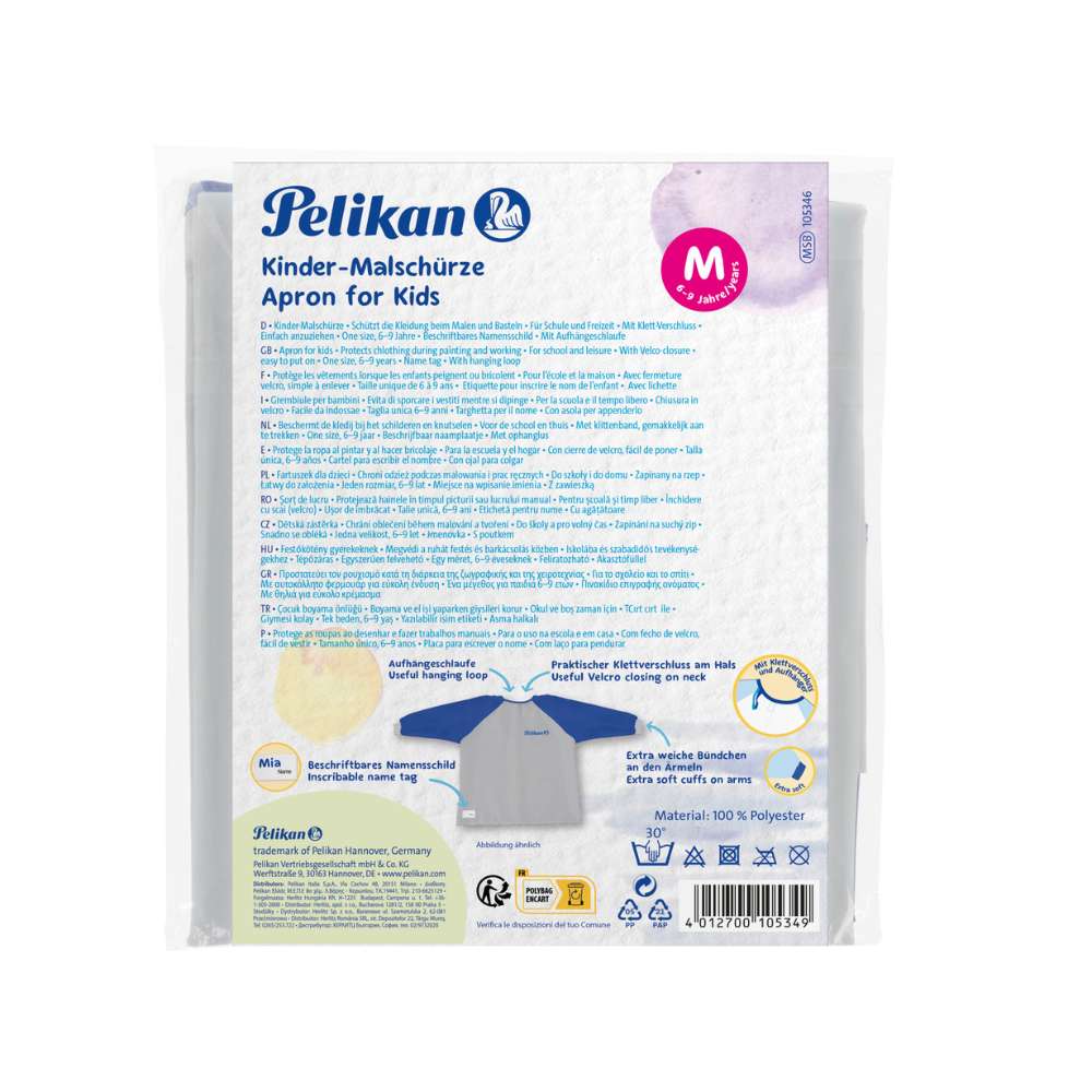 Malkittel Pelikan blau