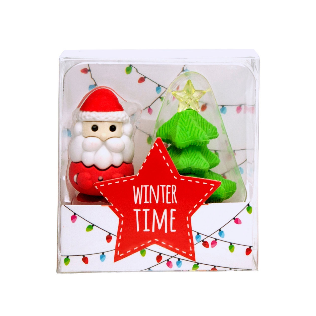 Radiergummi Weihnachten, Weihnachtszeit, 2er-Set