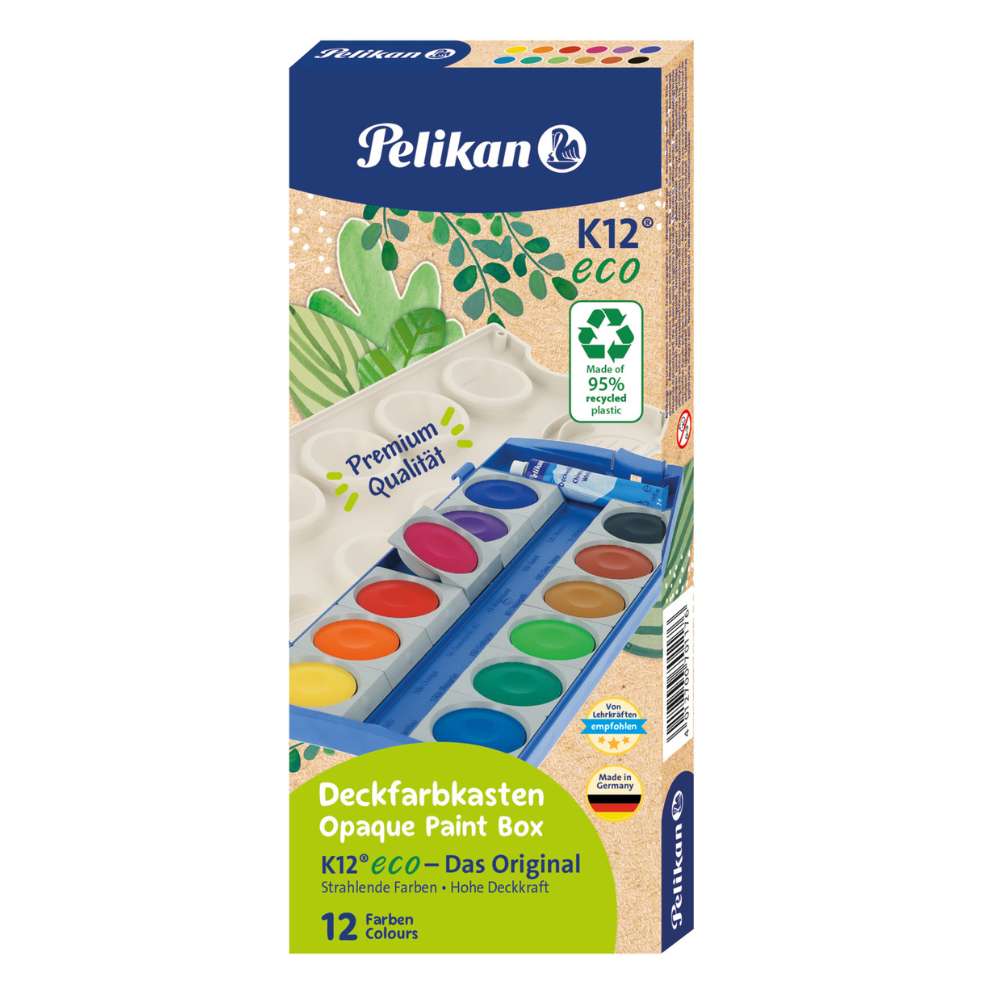 Pelikan Deckfarbkasten eco K12