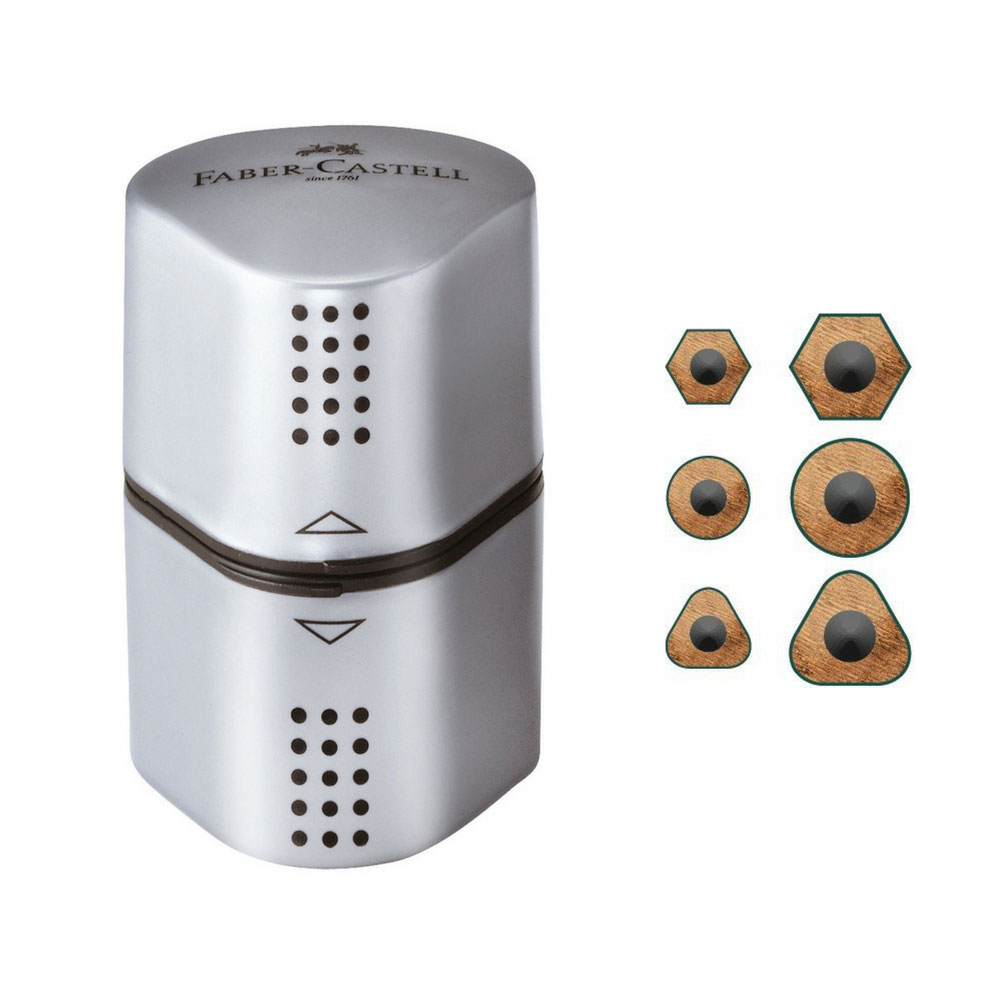 Faber-Castell Anspitzer silber