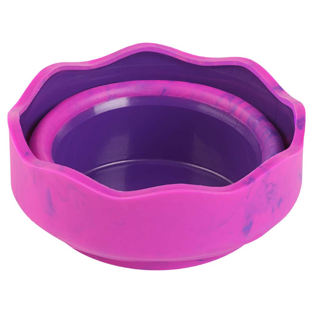 Faber-Castell Wasserbecher Clic&Go, Pink Marble