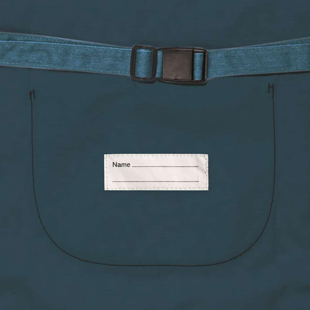 Schürze Kinder ohne Arm, denim, Brunnen