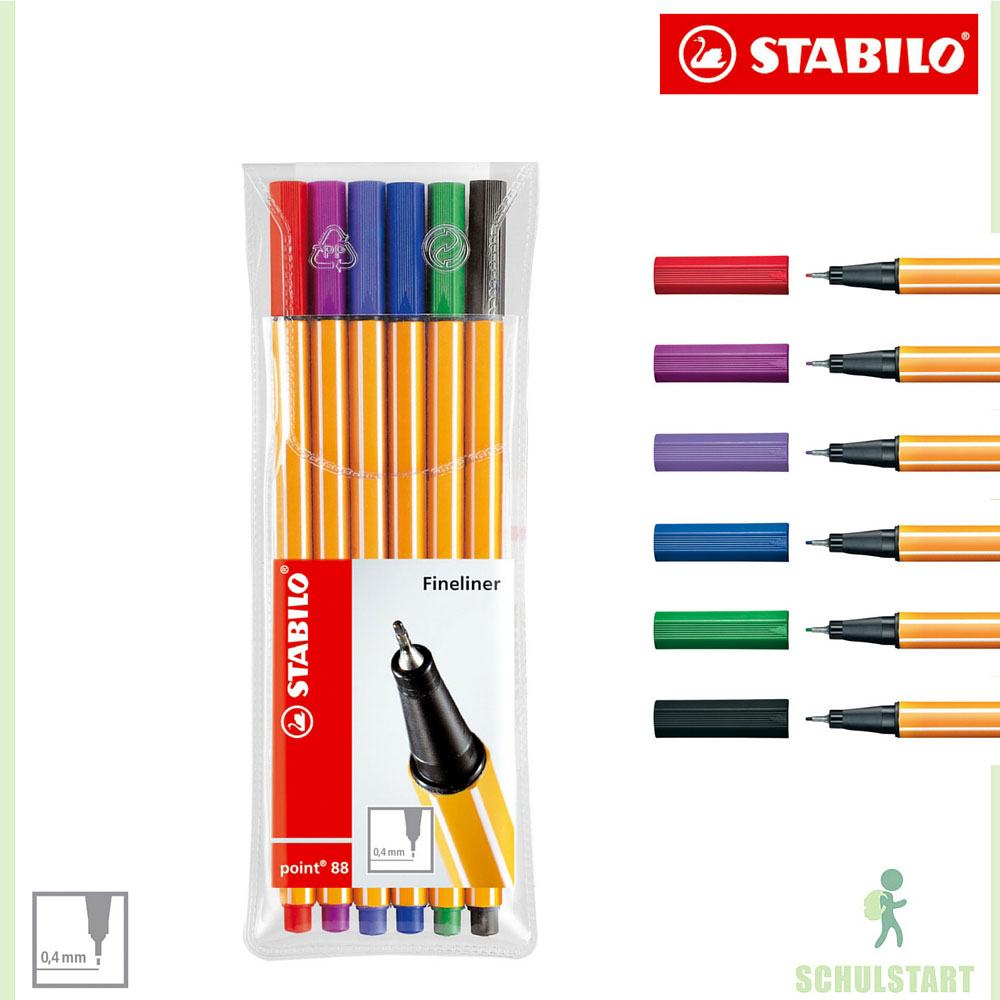 Stifte-Set ab 5. Klasse: Viele Stifte, Textmarker, Tintenlöscher etc.
