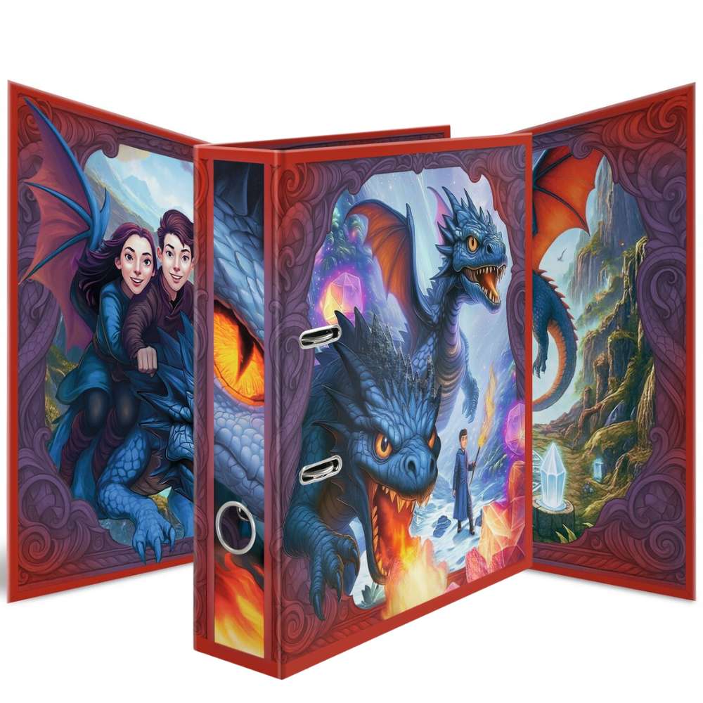 Ordner A4 Dragon, Herma