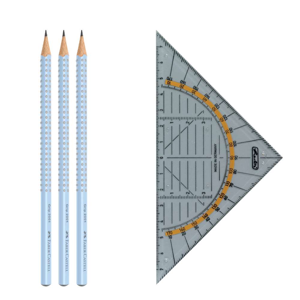 Zirkelset M sky blue