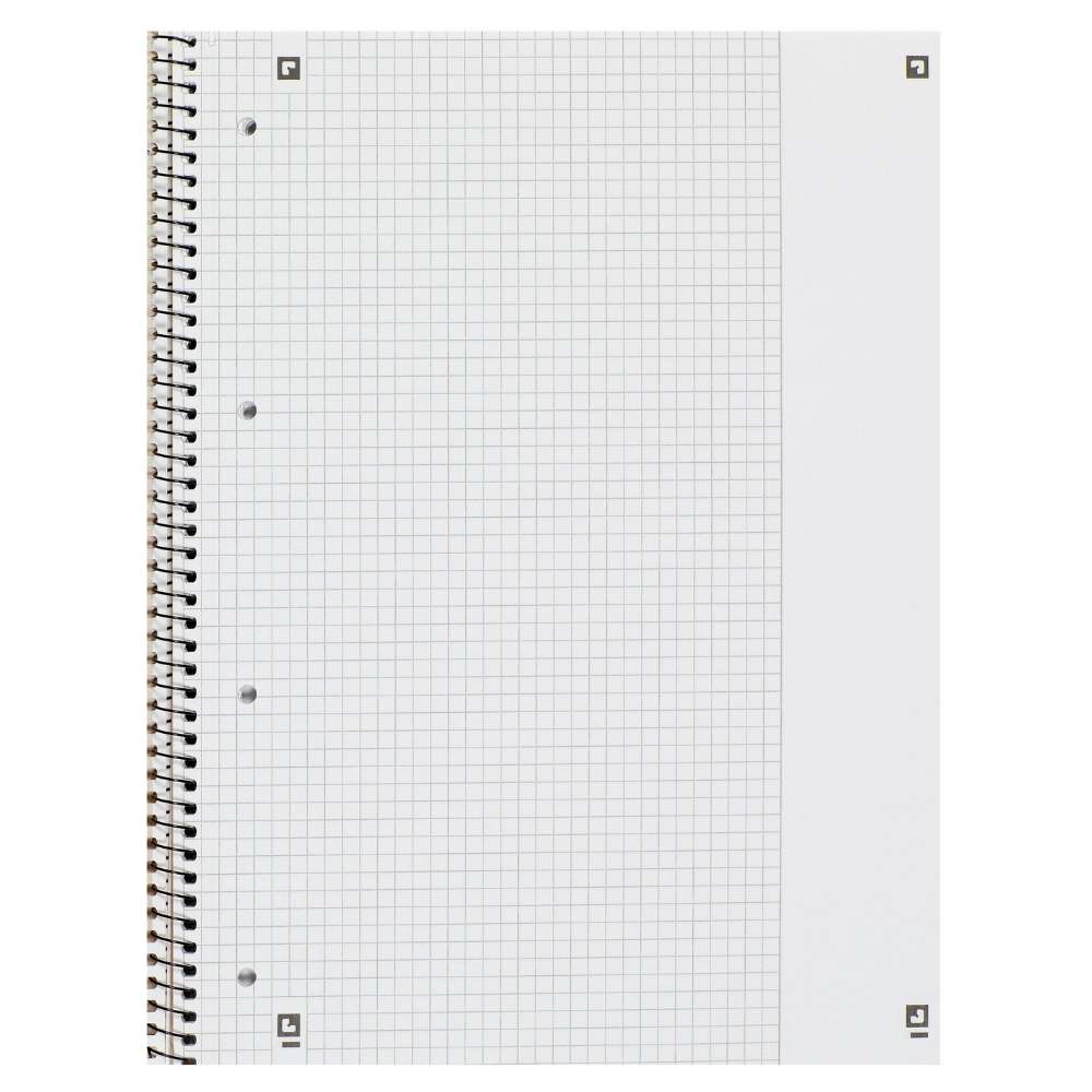 Oxford Collegeblock kariert mit Rand, Lineatur 26