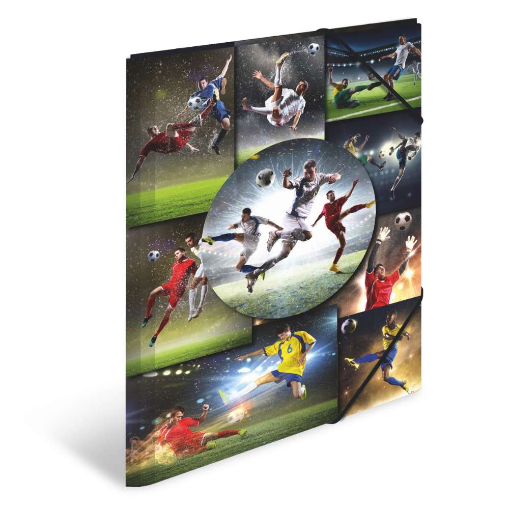 Sammelmappe Fußball A3 - PP, Herma