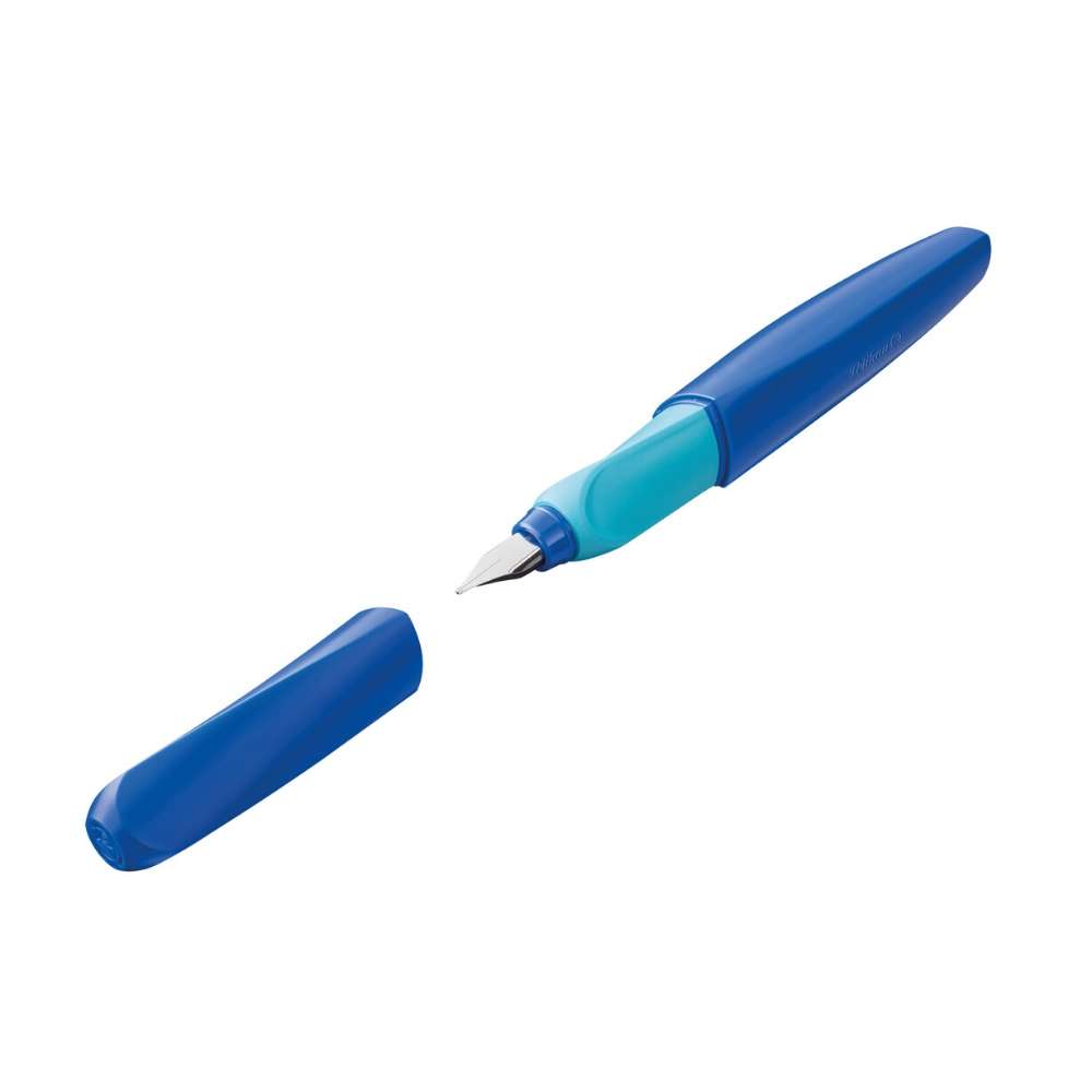Pelikan Twist Füller M-Mine, dunkelblau/hellblau (Deep Blue)
