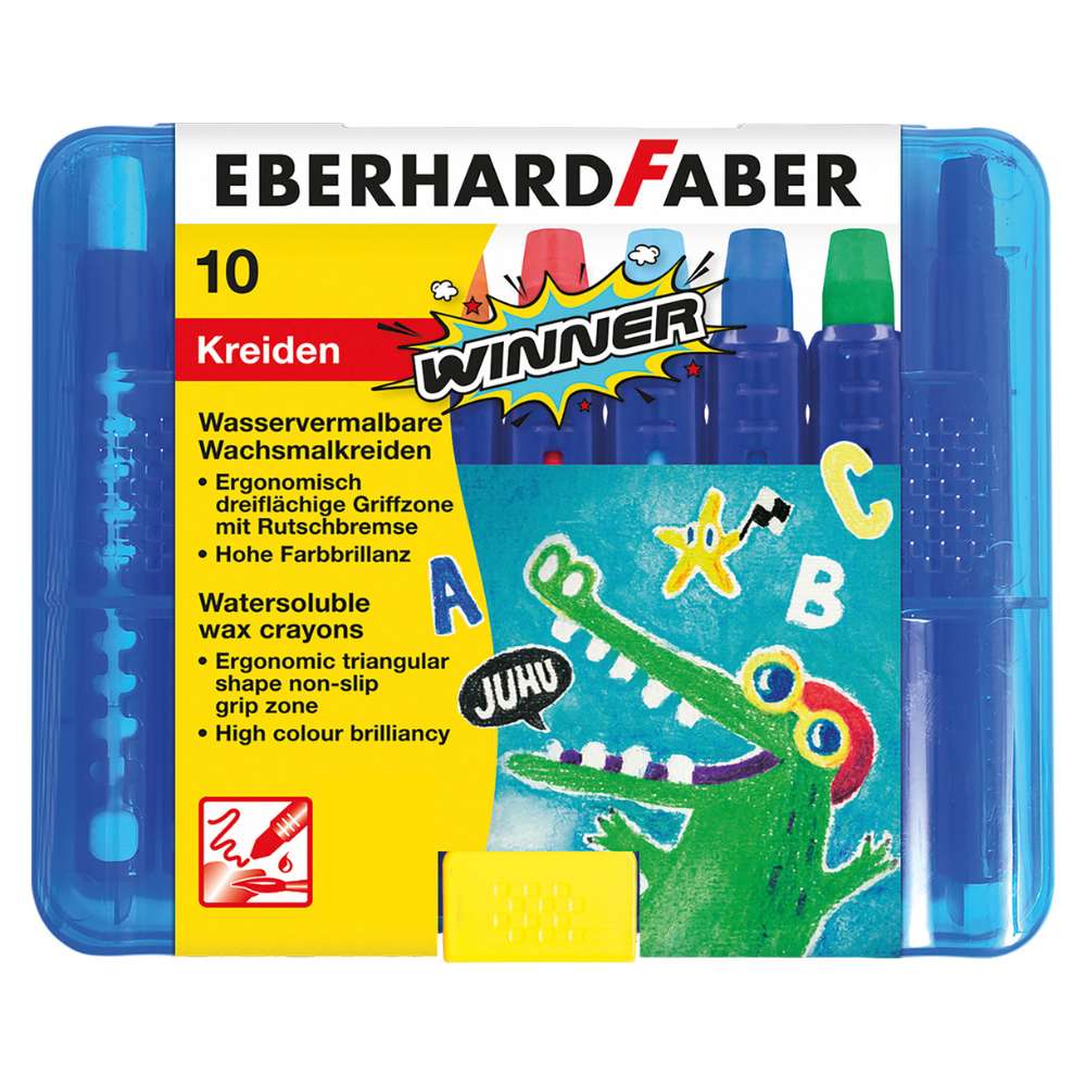 Eberhard Faber Wachsmalkreide wasservermalbar